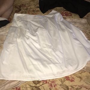 Women’s white long skirt cotton & polyester